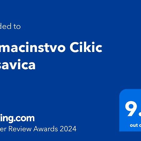 منزل الضيف Domacinstvo Cikic Zasavica المظهر الخارجي الصورة